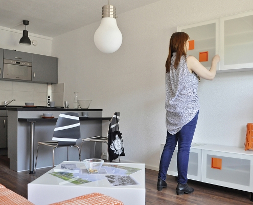 Hochhauswohnen | Musterwohnung