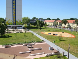 Hochhauswohnen im Farbquartier