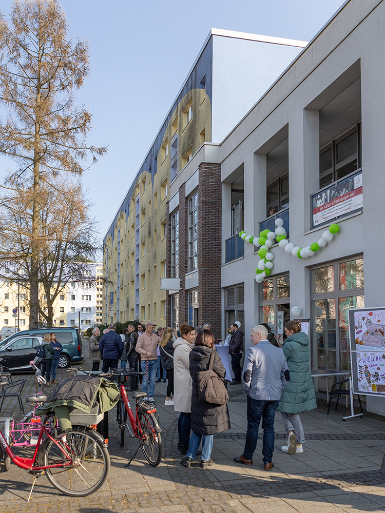 10. März 2025 | Eröffnung des neuen PuR-Nachbarschaftstreffs und des Quartiersmanagements im „Nordpol“
